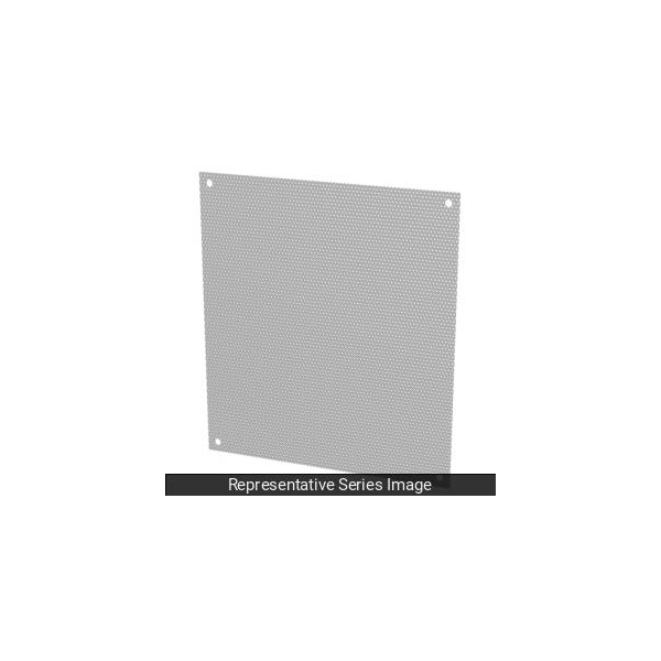 Hammond Perforated Inner Panel, 6-1/4 in. W x 6-1/4 in. L, Steel N1JP88PP - main